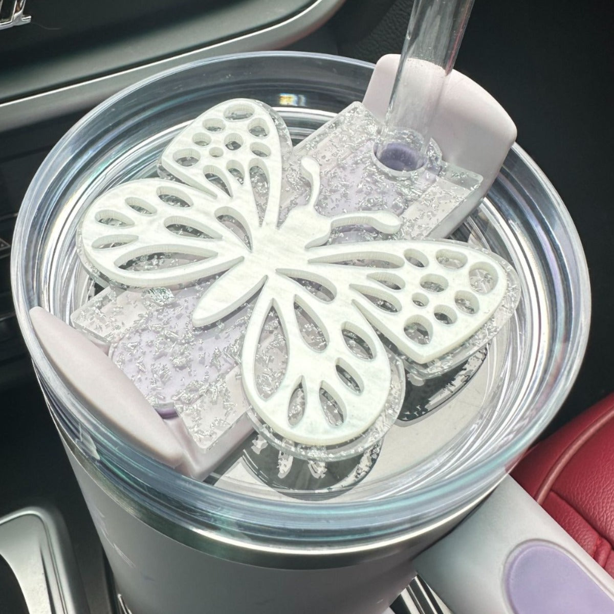 🦋Acrylic Cup Plate Accessory🎀