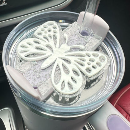 🦋Acrylic Cup Plate Accessory🎀