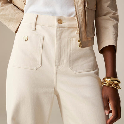 📢Half Price Clearance on Brand Counter Drops👖Tummy Control Sailor Wide Leg Trouser