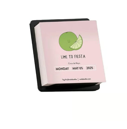 🔥LAST DAY SALE 50% OF - 2025 A Pun A Day Desktop Calendar🗓️🍑