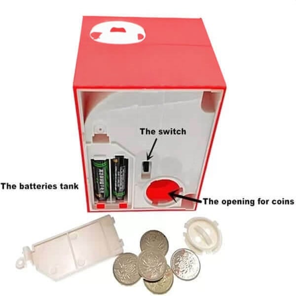 Santa Saving Money Box