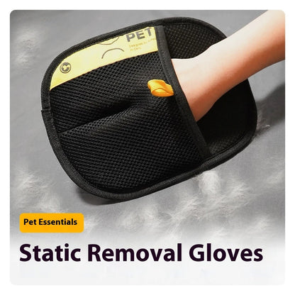 Pet hair remover Electrostatic gloves