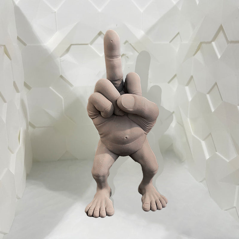 🔥LAST DAY 49% OFF - 🤣Middle Finger Figure With Legs