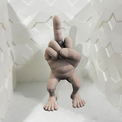 🔥LAST DAY 49% OFF - 🤣Middle Finger Figure With Legs