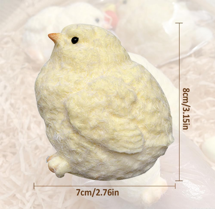 🔥Hot Sale 49%OFF🔥 Handmade Ultra Soft Furry Chick Toys