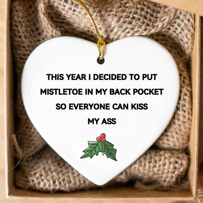 🖤Black Friday Sales🖤 Christmas Funny Ornament💝