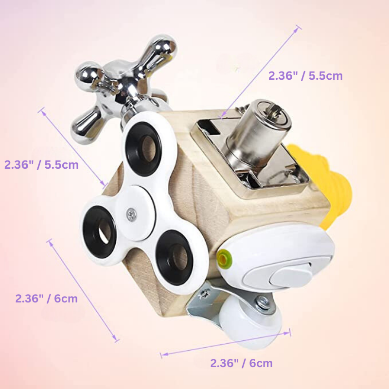 WonderCube Montessori Busy Cube