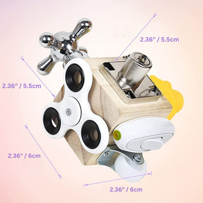 WonderCube Montessori Busy Cube