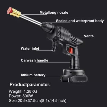 🔥 Last Day Sale-49% OFF🔥Cordless Portable High Pressure Spray Water Gun