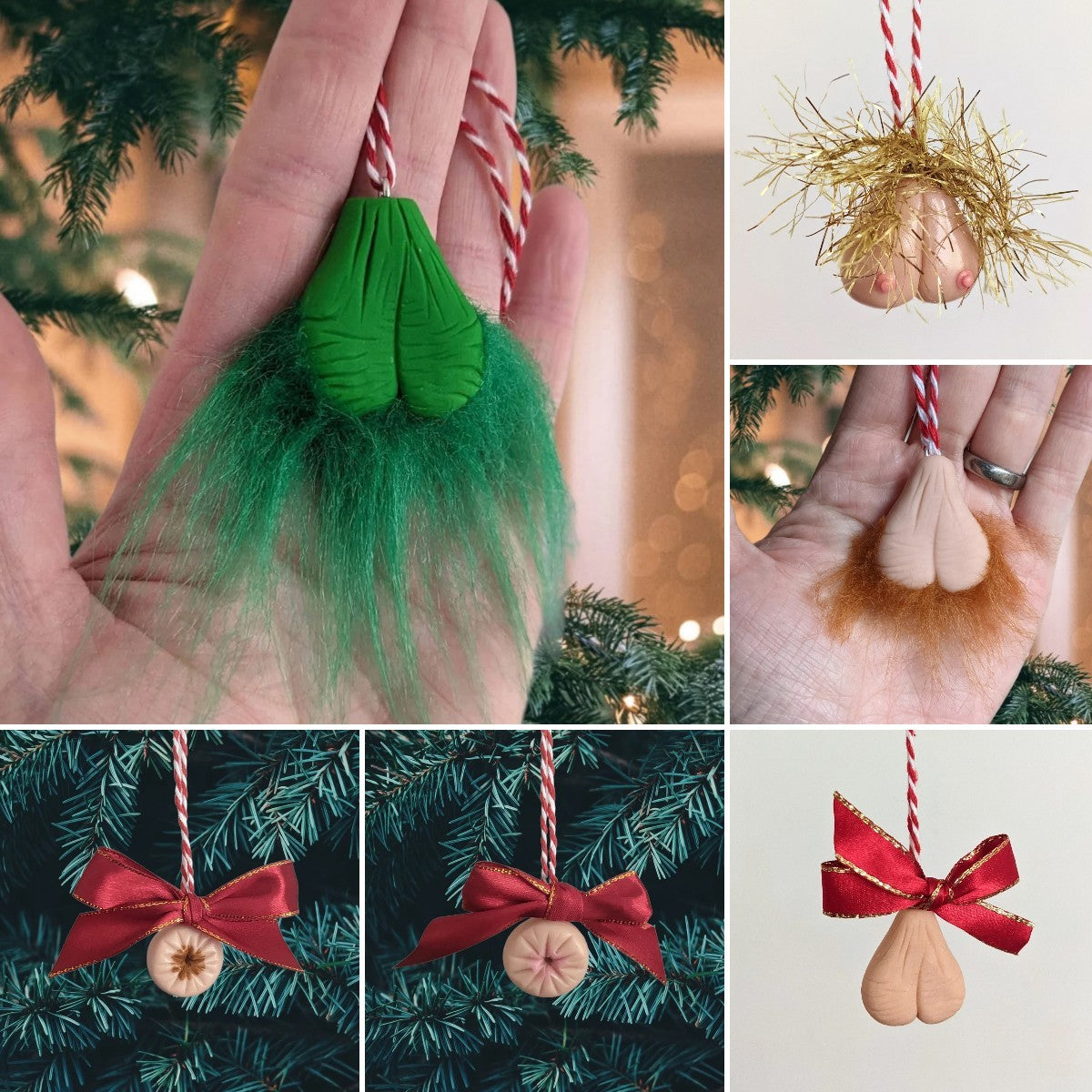 🔥Christmas Pre-Sale 50% OFF✨Hairy Grinchy ball balls Christmas Ornament