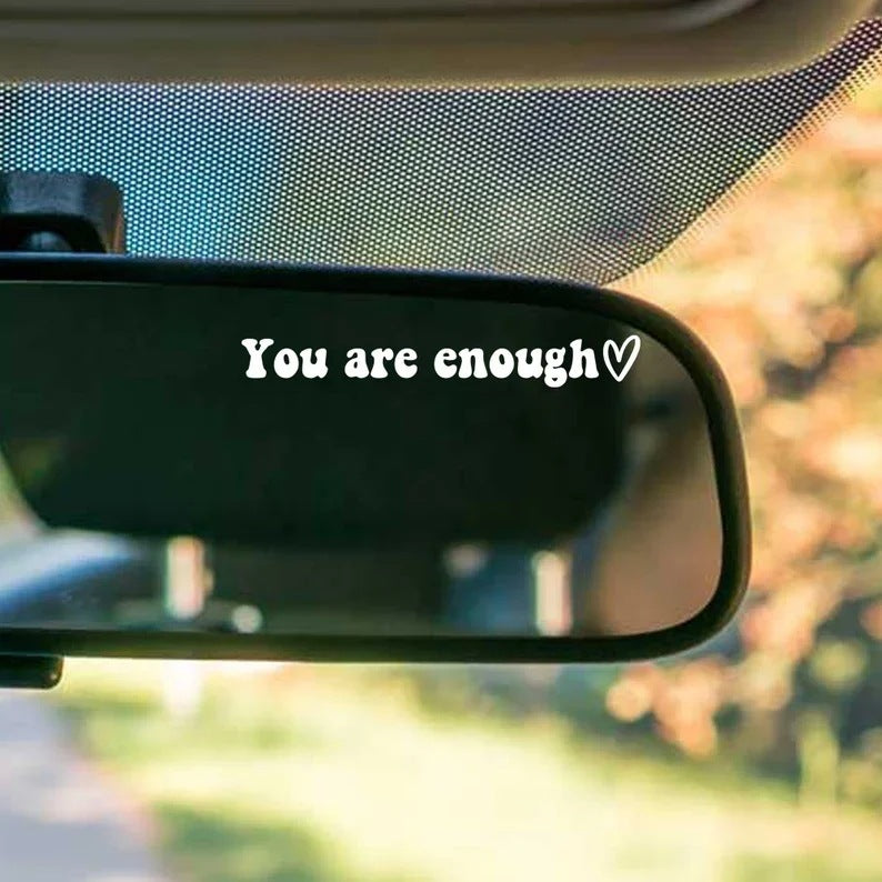 ✝️🚗Christian Faith Rear View Mirror Decal