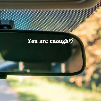 ✝️🚗Christian Faith Rear View Mirror Decal