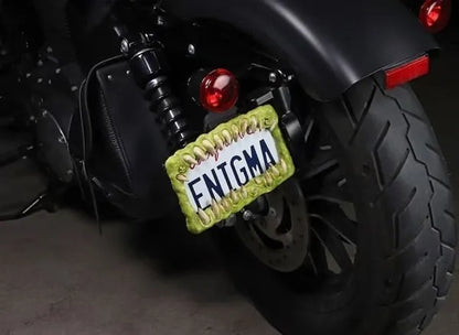 🤩Creature teeth license plate