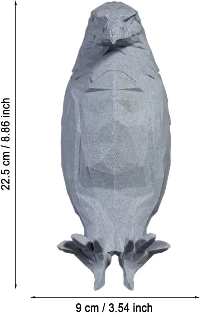 3D Eagle Wall Sconce LED Wall Lamp Resin Animal Statue