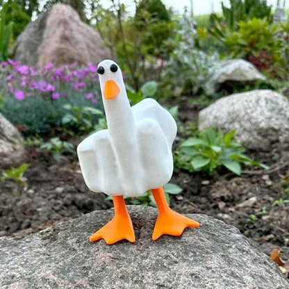 🔥Middle finger duck Duck-You statue