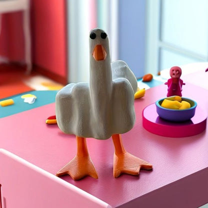🔥Middle finger duck Duck-You statue