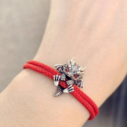 🐲Cute Silver Dragon Bracelet