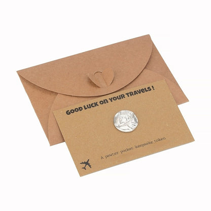 💝Pewter Heart Pocket Keepsake Token