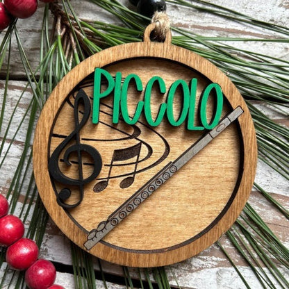 🎼Personalized Band Christmas Tree Ornament