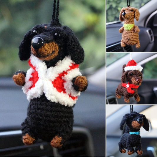 🎅Christmas Hot Sale -Daschund Car Decor