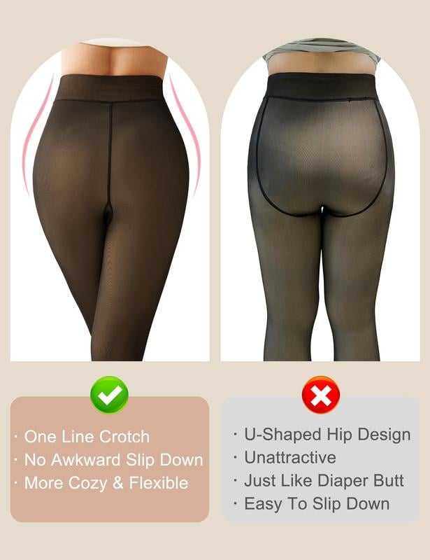 🔥Christmas Sale 45% OFF-Warm and Sexy Fleece Tights