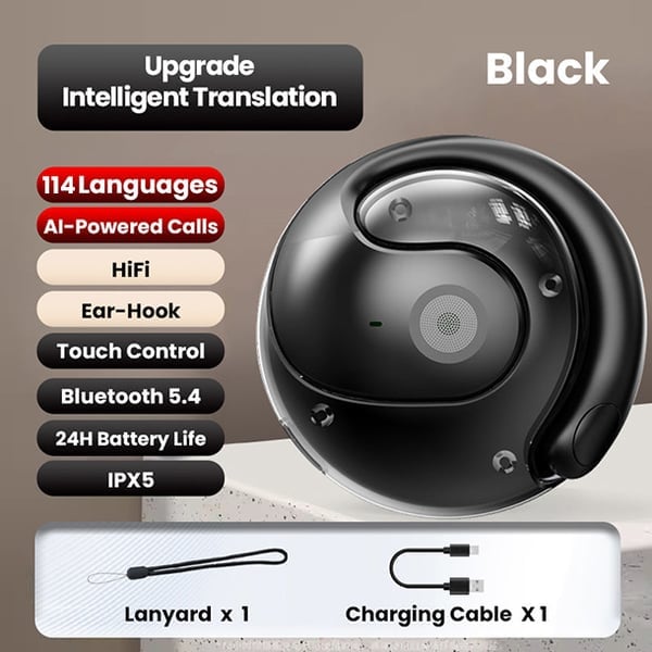 🔥LAST DAY SALE 49% OFF🔥AI Translation Wireless OWS Bluetooth Earphones [On Sale & Quick Ship!]