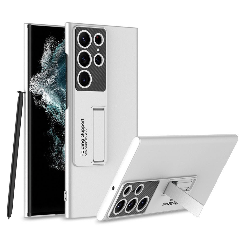 Ultra-thin Frosted Invisible Stand Cover For Galaxy S24 S23 S22 Ultra Plus