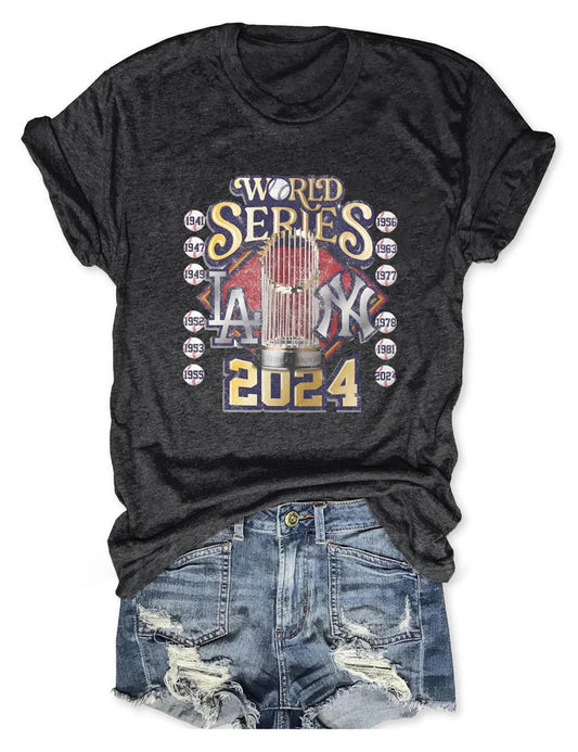 Women's World Series LA New York T-Shirt