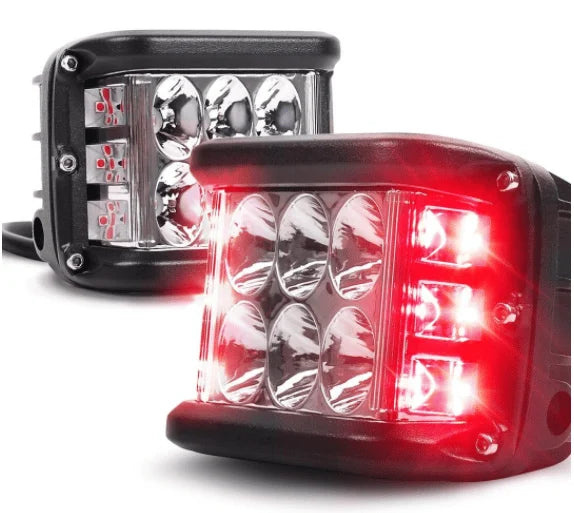 🔥Car Dual Sides LED Dual Color Light