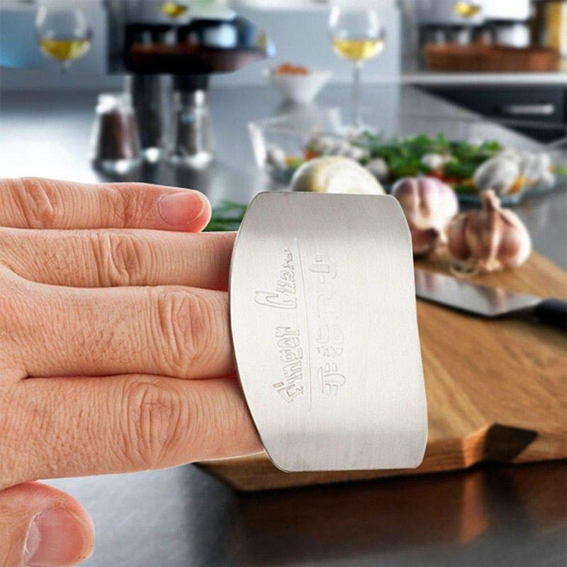 🔥 Stainless Steel Finger Hand Protector: Safe, Adjustable, Fits Most Fingers