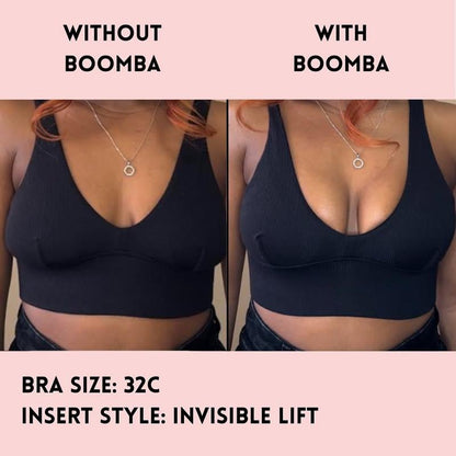 No-Show | Sticky Bra Inserts - Washable & Reusable, Instant Lift