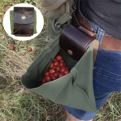 Outdoor Wide Range Storage Foldable Foraging Bag