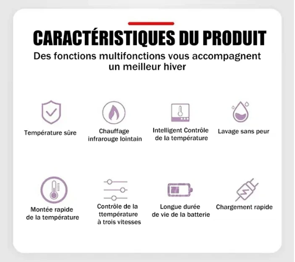 🧦Hot Sale🔥Unisex Heated Socks with Adjustable Temperature