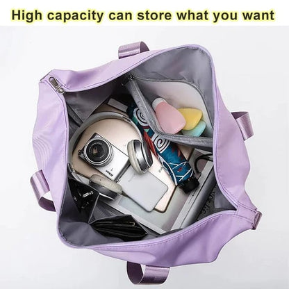 🎁-High-capacity Double-layer Wet Separation Travelling Bag