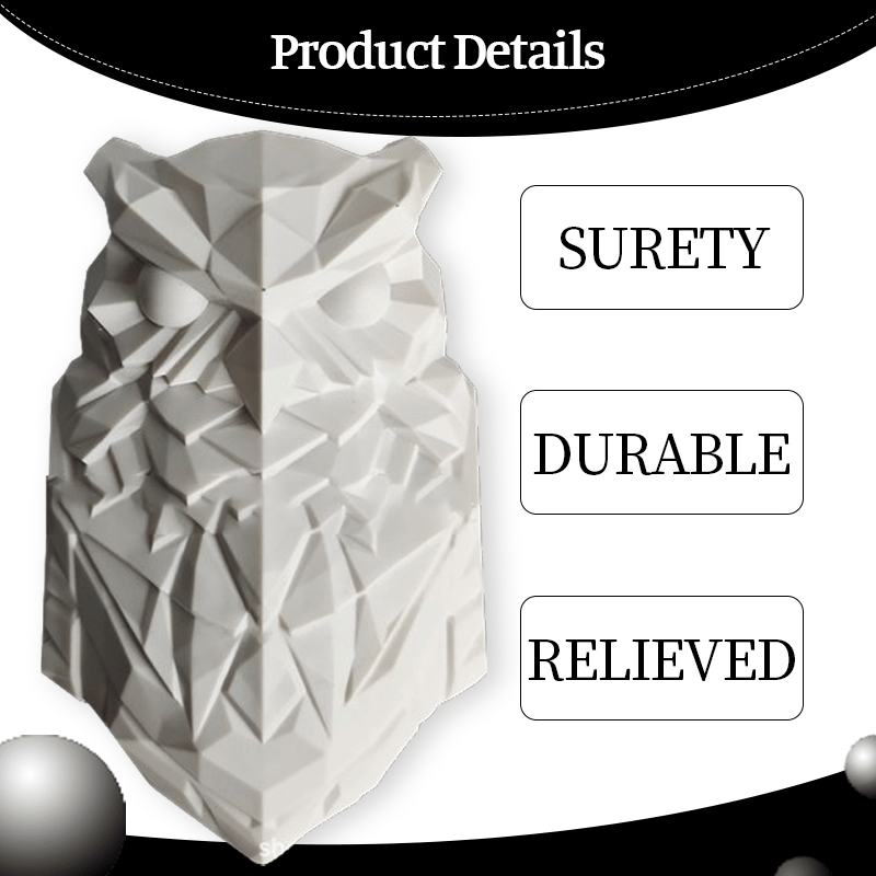 🦉 3D Animal Owl Wall Light 💡