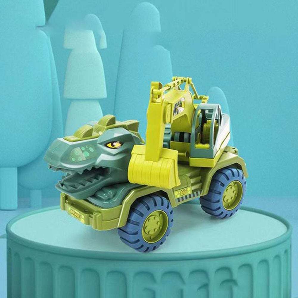 🔥Christmas super sale (Buy 1 and get a 12-piece dinosaur kit) - Dinosaur Engineering Vehicle