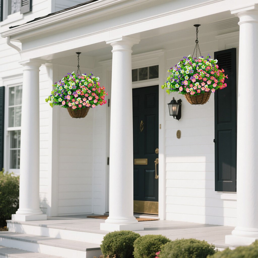 🎉Mother's Day Sale 49% OFF🌼UV Resistant Lifelike Artificial Daisies (Hanging Flowers Basket)