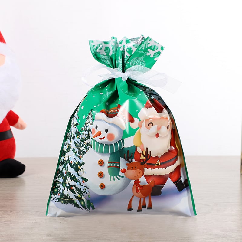 New Christmas Drawstrings Gift Bags