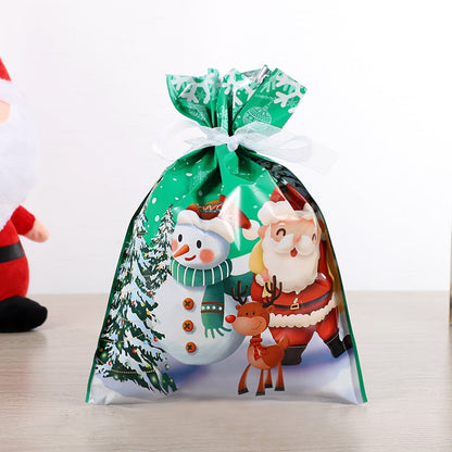 New Christmas Drawstrings Gift Bags