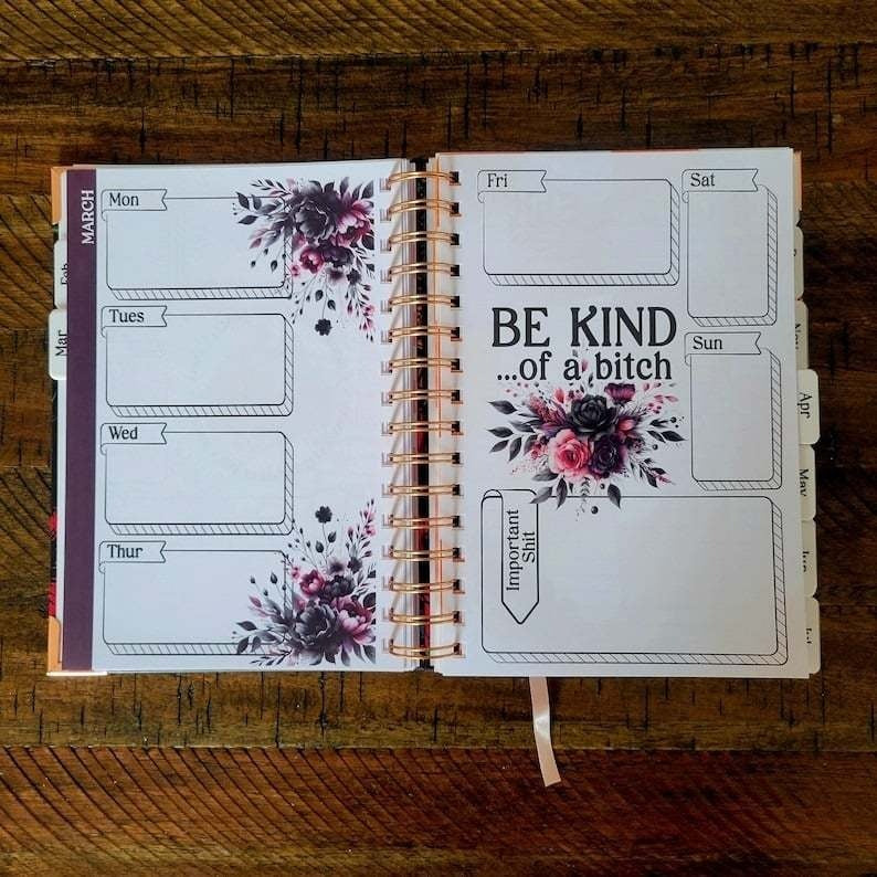 📖Organized Fucking Chaos | Funny Planner🎁BUY 2 FREE SHIPPING