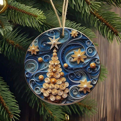 🔥🔥2025 Mother's Day Gift 50% Off--Flat Quilling Ornaments