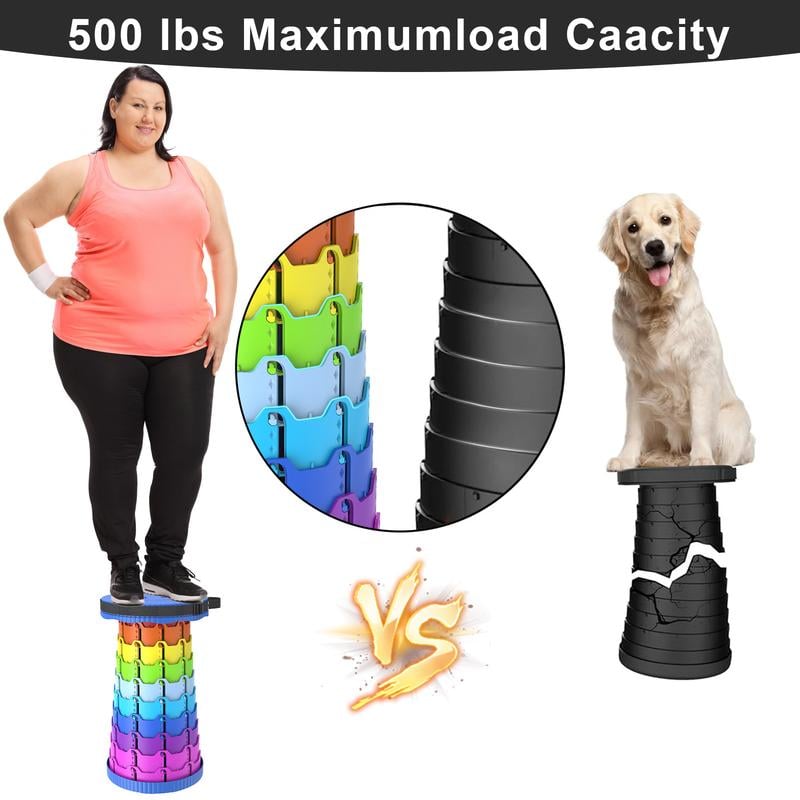 🔥Last Day Promotion 49% OFF-2025 Upgraded Heavy-Duty Collapsible Portable Stool