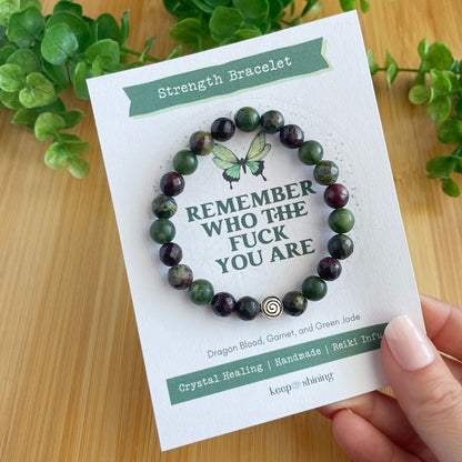 Remember Who The F*ck You Are Bracelet