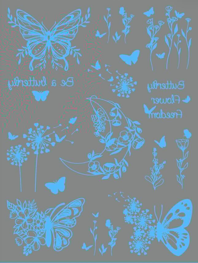 🔥HOT SALE-Luminous butterfly tattoo