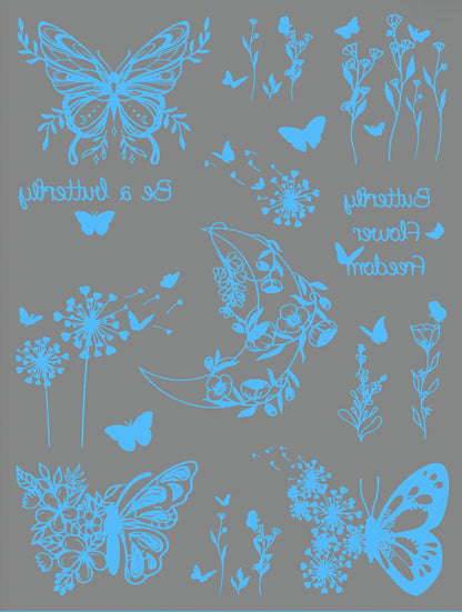 🔥HOT SALE-Luminous butterfly tattoo