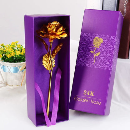 🎁 24k Gold Rose💖