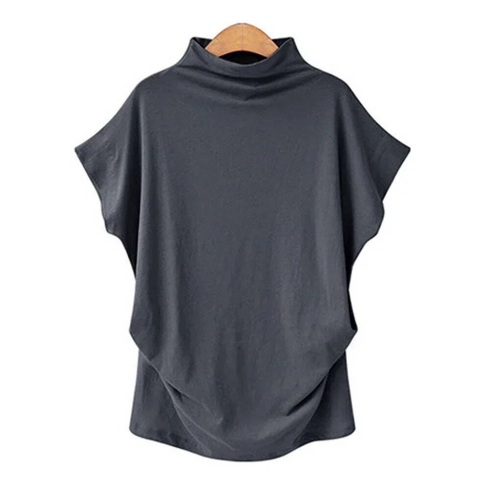 Women's Casual Loose Turtleneck Top