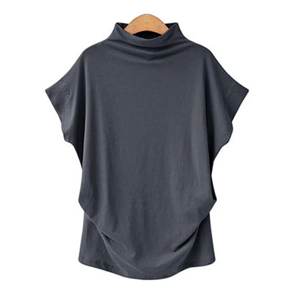 Women's Casual Loose Turtleneck Top