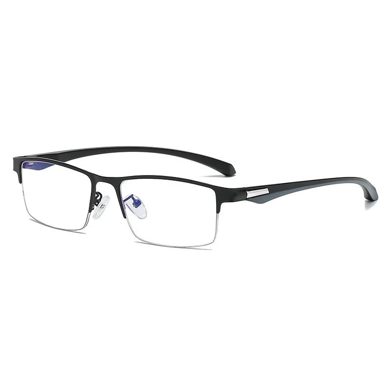 TITANIUM MULTI-FOCUS READING GLASSES PHOTOCHROMIC PROGRESSIVE DOUBLE LIGHT ANTI-BLUE LIGHT