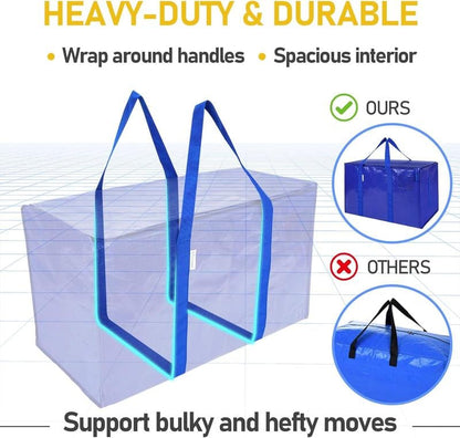 🔥Last day off 49%🔥24 Gallon Extra Large Heavy Duty Foldable Moving Bags